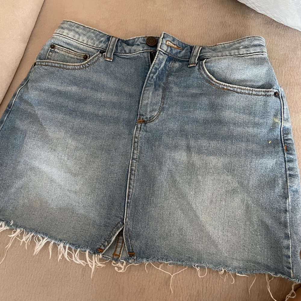 bdg denim skirt